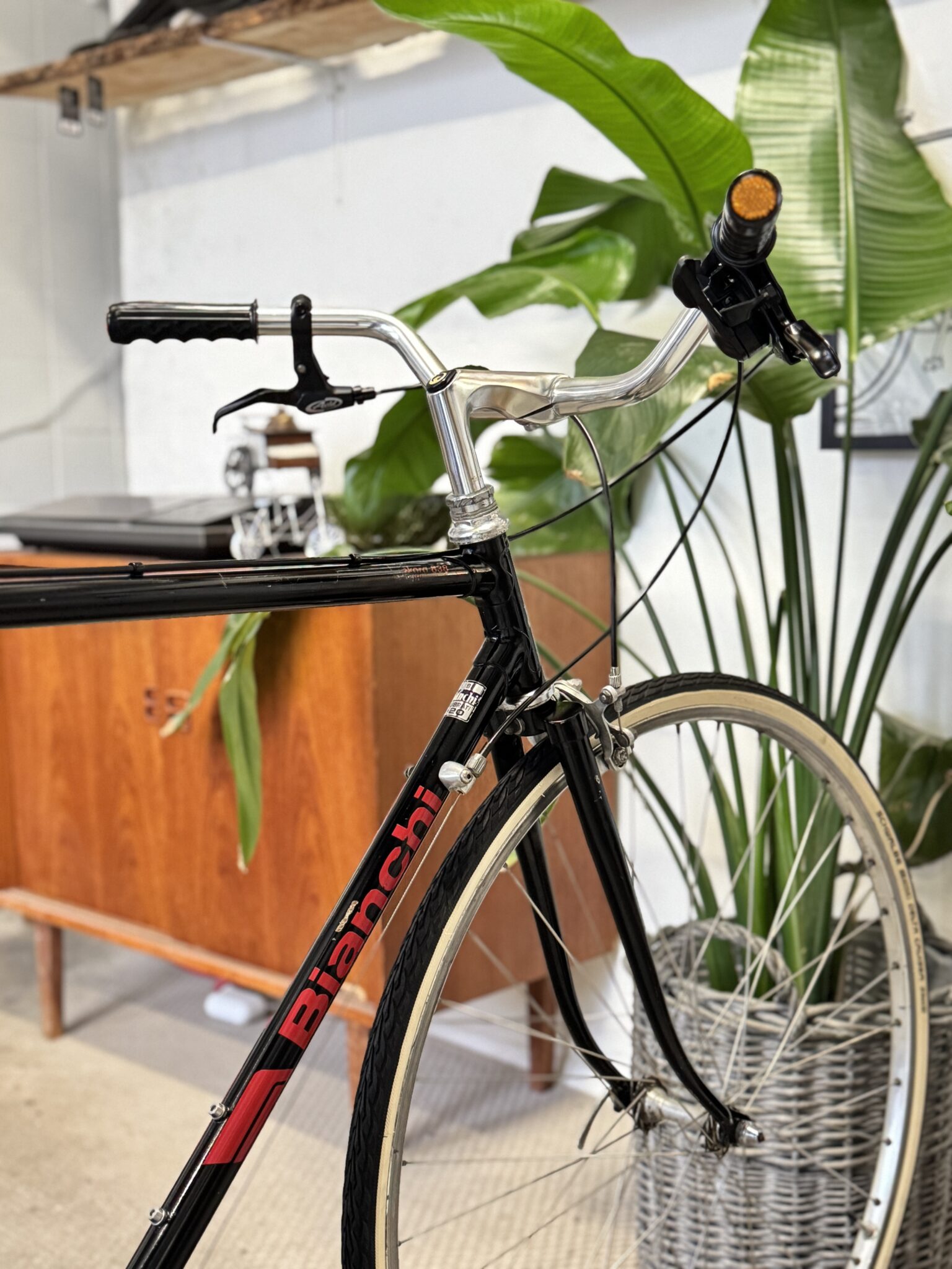 Bike being checked in the Reride workshop in Valby